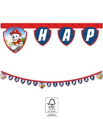 Paw Patrol Rescue Heroes - FSC "Happy Birthday" Die-Cut Paper Banner - 95607