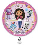 Gabby's Dollhouse - FSC Paper Plates Next Generation Large 23cm - 95755