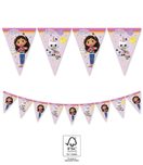 Gabby's Dollhouse - FSC Paper Triangle Flag Banner (9 flags) - 95760