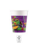 Mutant Mayhem - FSC Paper Cups 200ml - 96458