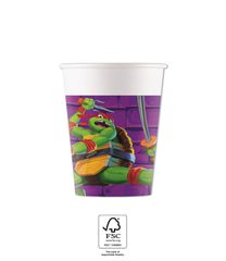 Mutant Mayhem - FSC Paper Cups 200ml - 96458
