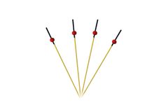Wooden Products - Decorated Toothpicks "Red Ball" - 82533
