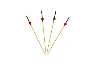 Wooden Products - Decorated Toothpicks "Red Ball" - 82533