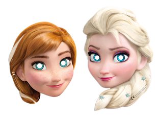 Frozen 2 Wind Spirit - Die-Cut Paper Masks. - 85967