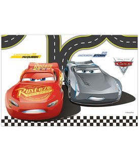 Cars 3 - Plastic Tablecover 120x180cm - 87800
