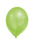 Latex Balloons - Metallic Pastel Balloons Green - 90340