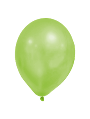 Latex Balloons - Metallic Pastel Balloons Green - 90340