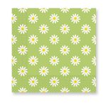 Decorata Seasonal Napkin Designs - Green Daises - 91048