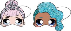 LOL Glitterati - Die-Cut Paper Masks - 91054