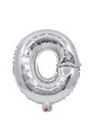 Letter Foil Balloons - Silver Foil Balloon Letter O - 91264