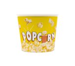 Decorata Reusable Products - Yellow Reusable Party Popcorn Bucket - 91638
