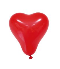 Latex Balloons - Red Heart Shaped Balloons - 91915