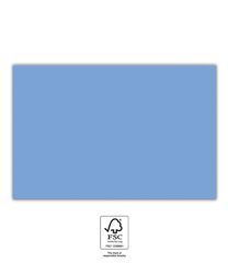 Decorata Solid Color - FSC Blue Paper Tablecover 120X180cm. - 92114