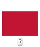 Decorata Solid Color - FSC Red Paper Tablecover 120X180cm - 92115
