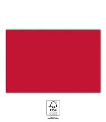 Decorata Solid Color - FSC Red Paper Tablecover 120X180cm - 92115