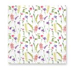 Decorata Everyday Napkin Designs - 3-ply Paper Napkins 33X33cm. Mixed Flowers - 92900