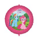 Decorated Foil Balloons - "My Little Pony" Round Foil Balloon 46cm - 93271