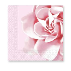Decorata Everyday Napkin Designs - 3-ply Paper Napkins 33X33cm. Red Rose - 93595