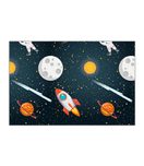 Decorata Rocket Space - Plastic Tablecover 120x180 cm. FSC. - 93737