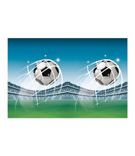 Decorata Soccer Fans - Plastic Tablecover 120x180 cm. - 93748