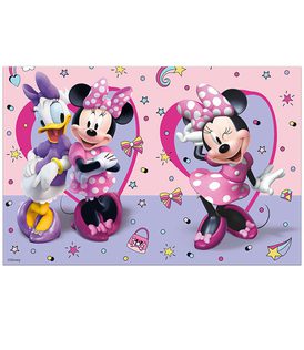 Minnie Junior - Plastic Tablecover 120x180 cm. FSC. - 93833