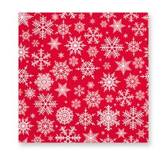 Decorata Seasonal Napkin Designs - Snowflakes 3-ply Paper Napkins 33X33cm. - 94211