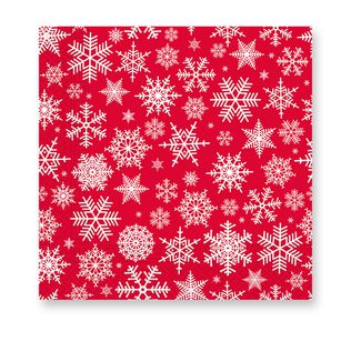 Decorata Seasonal Napkin Designs - Snowflakes 3-ply Paper Napkins 33X33cm. - 94211