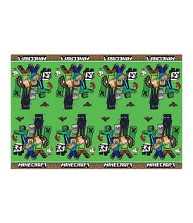 Minecraft Party - Plastic Tablecover 120x180cm - 95444