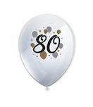 Decorata Milestone - Printed Latex Balloons "80" - 95643
