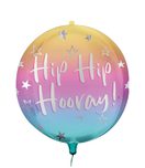 Standard & Shaped Foil Balloons - "Spherical Balloon-Ombre Sphere" Foil Balloons 46cm - 96391