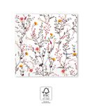 Napkin Designs - FSC 3-Ply Paper Napkins 25x25cm Modern Branches - 96431