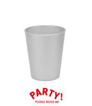 Decorata Reusable Products - Reusable Cup 250ml Silver - 96485