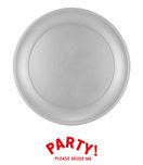 Decorata Reusable Products - Reusable Plate 21cm Silver - 96487