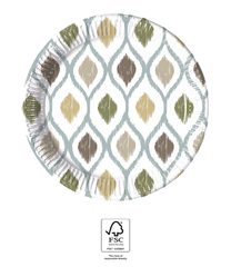 Seasonal Patterns - FSC Paper Plates Next Generation Medium 20cm - 96553