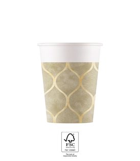 Seasonal Patterns - FSC Paper Cups 200ml - 96558