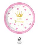 My Little Princess - FSC Paper Plates Medium 20cm - 96604