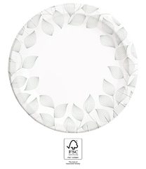 Seasonal Patterns - FSC Deep Paper Plates Next Generation Large 23cm - 96635