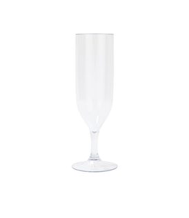 Decorata Reusable Products - Reusable Semi-Tranparent Champagne Glasses - 96657