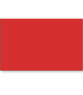 Decorata Solid Color - Plastic Red Tablecover 120x180cm - 96724