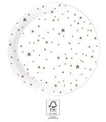 Holly Wreath - FSC Paper Plates Next Generation Large 23cm - 96734