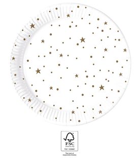 Holly Wreath - FSC Paper Plates Next Generation Large 23cm - 96734