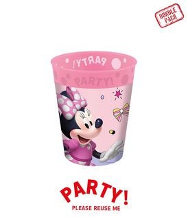Minnie Junior - Party Reusable Cup 250ml 4pcs - 96780