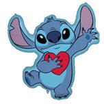 Stitch & Angel - Shaped Super Size Foil Balloon 75x86cm - 97184