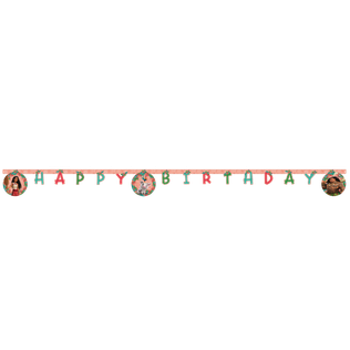 - FSC "Happy Birthday" Die-Cut Paper Banner - 97205