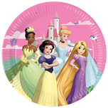 Princess Create Your World - Paper Plates 23 cm. FSC. - 97253