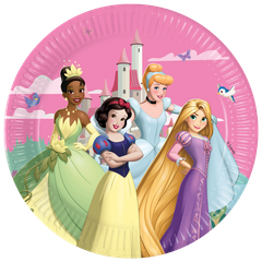 Princess Create Your World - Paper Plates 23 cm. FSC. - 97253