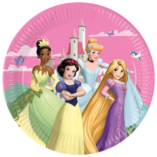 Princess Create Your World - Paper Plates 23 cm. FSC. - 97253
