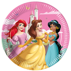 Princess Create Your World - Paper Plates 20 cm. FSC. - 97254