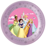 Princess Create Your World - Party Reusable Plates 21cm 4pcs - 97265