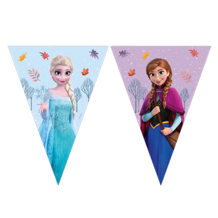 - Paper Triangle Flag Banner (9 flags) FSC. - 97273